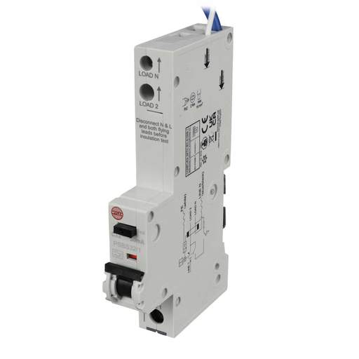 Wylex PSBS 32A 1P+N 1 Module C Curve 10kA 30mA Type A RCBO