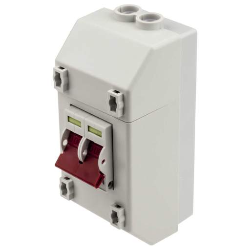Wylex 100A DP Isolator with 2 Module Enclosure