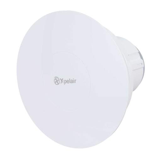 Xpelair C4PSR 100mm 4" Simply Silent Contour Round / Square Fan with Pullcord