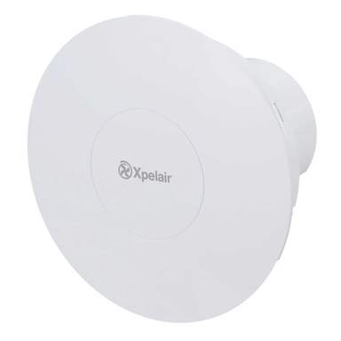 CV4SR 100mm 4" Simply Silent Bathroom Fan with Humidistat and Timer