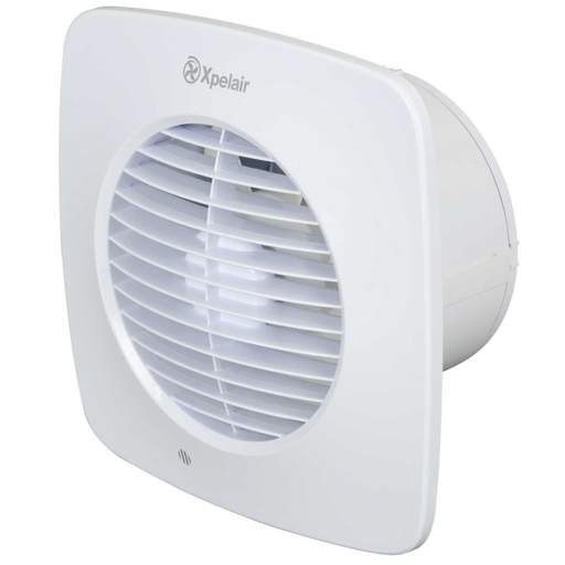Xpelair DX150TS 150mm 6" Square Extractor Fan with Timer