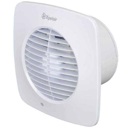 Xpelair DX150HTS 150mm 6" Square Extractor Fan with Humidistat and Timer