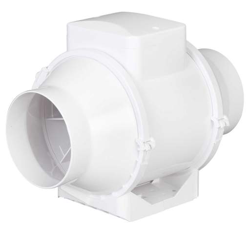 Xpelair XIMX100T 100mm 4" Inline Mixed Flow Fan with Timer
