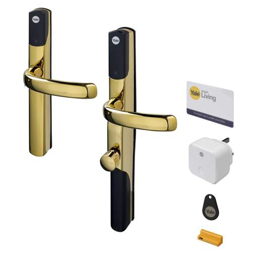 Yale Conexis L2 Smart Door Lock Polished Brass