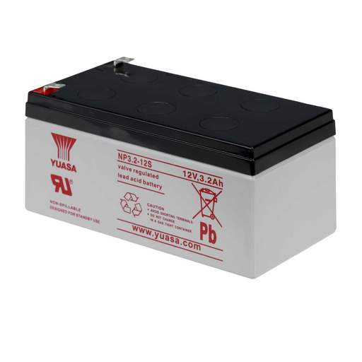 Yuasa 3.2Ah 12V Sealed Lead Acid Battery