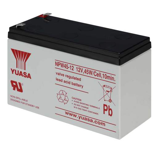 Yuasa 12V 45W High Performance Sealed Lead Acid Battery