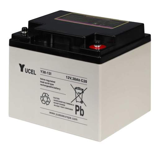 Yuasa 38Ah 12V Sealed Lead Acid Yucel Battery
