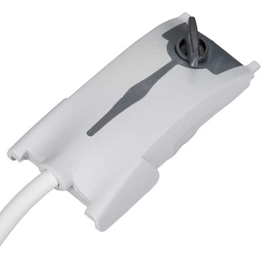Legrand Zucchini 10A 3M Single Phase Tap-off Plug Unfused Grey