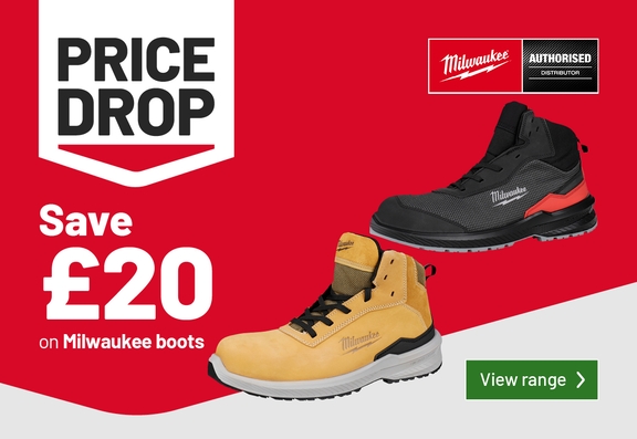 Milwaukee Boots £20 Off
